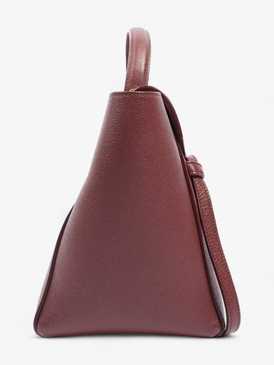 Celine Belt Bag Burgundy Grained Leather Mini Image 5