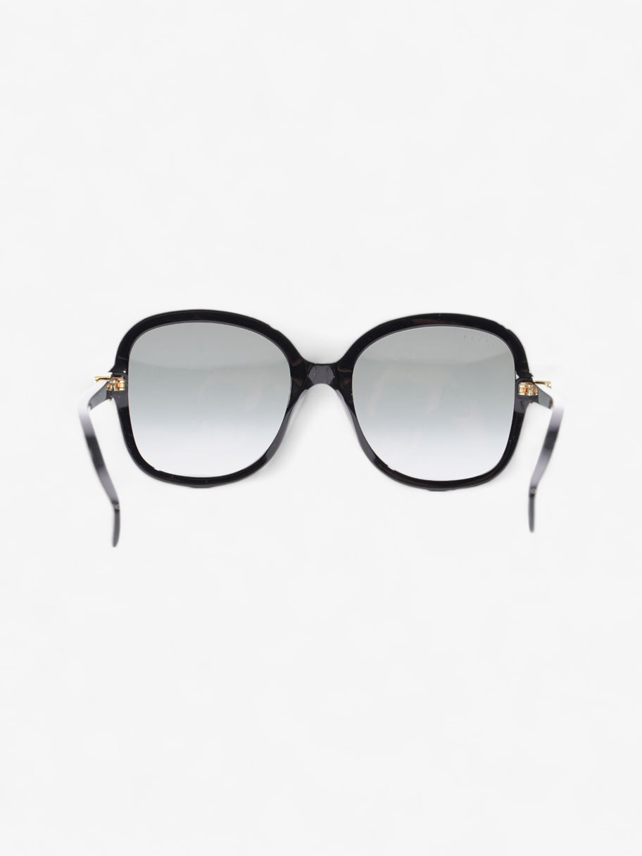 Gucci Round Sunglasses Black Acetate 145mm Image 3