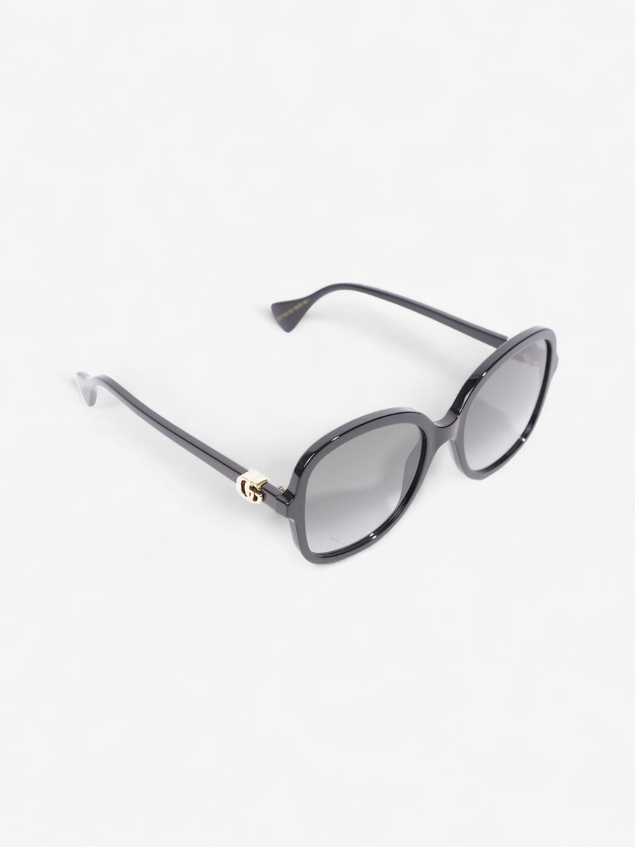 Gucci Round Sunglasses Black Acetate 145mm Image 5