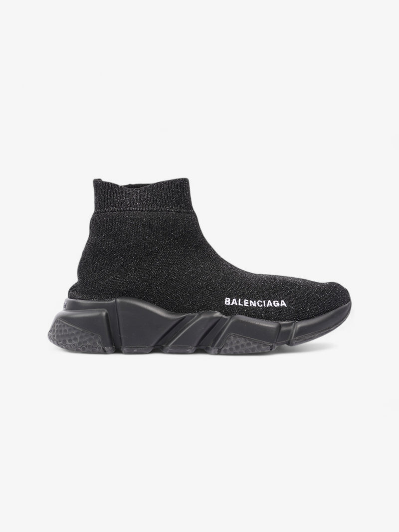  Balenciaga Speed Black Glitter / White Cotton EU 36 UK 3