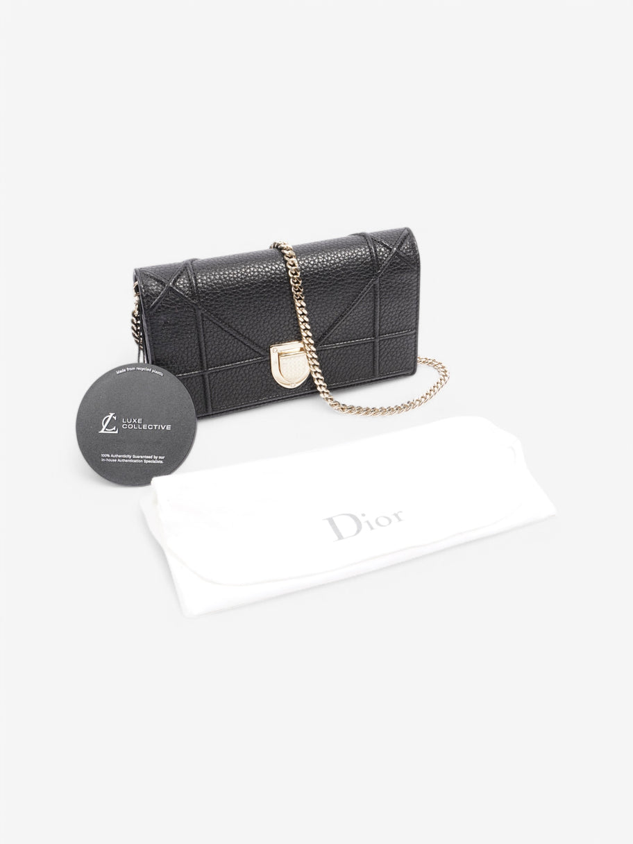 Christian Dior Diorama Black Leather Mini Image 11