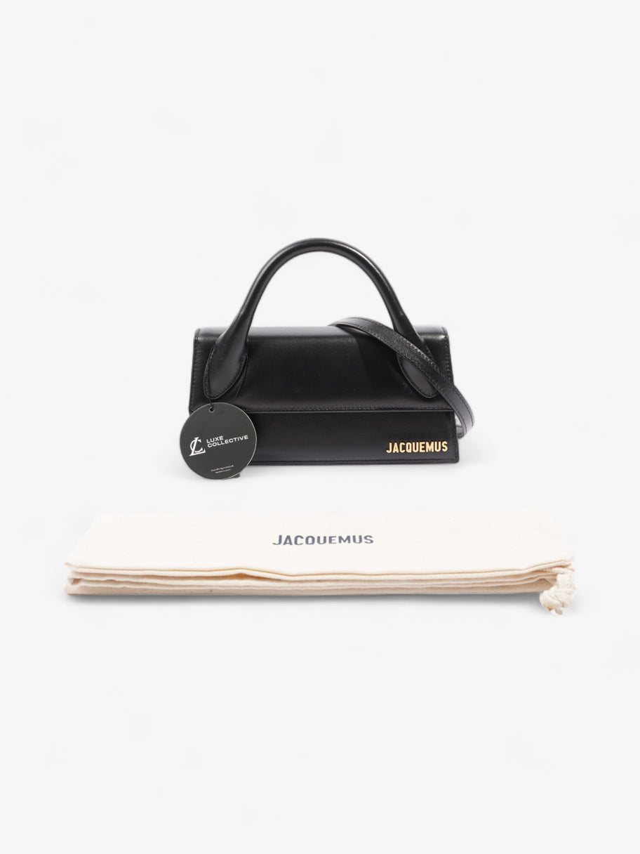 Jacquemus Le Chiquito Long Black Leather Image 8