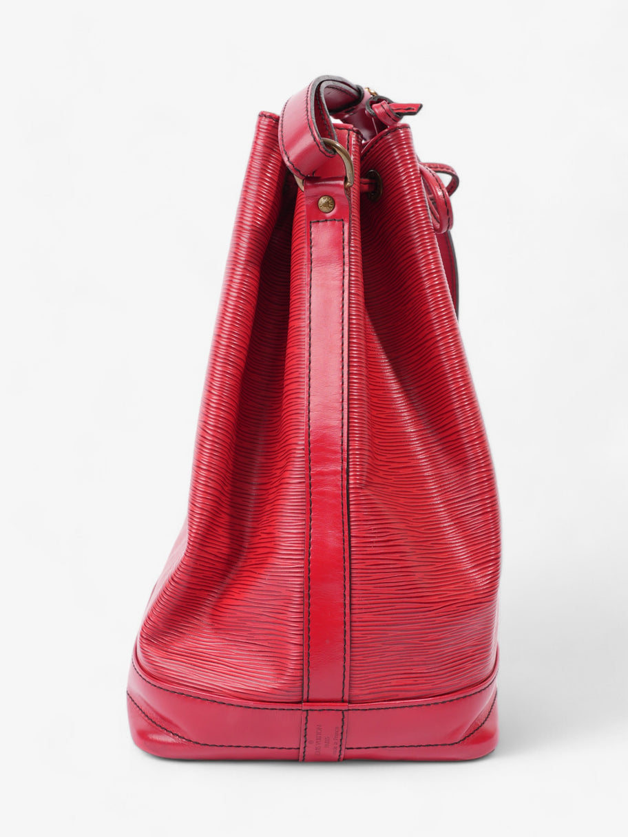 Louis Vuitton Neo Noe Red Epi Leather MM Image 5