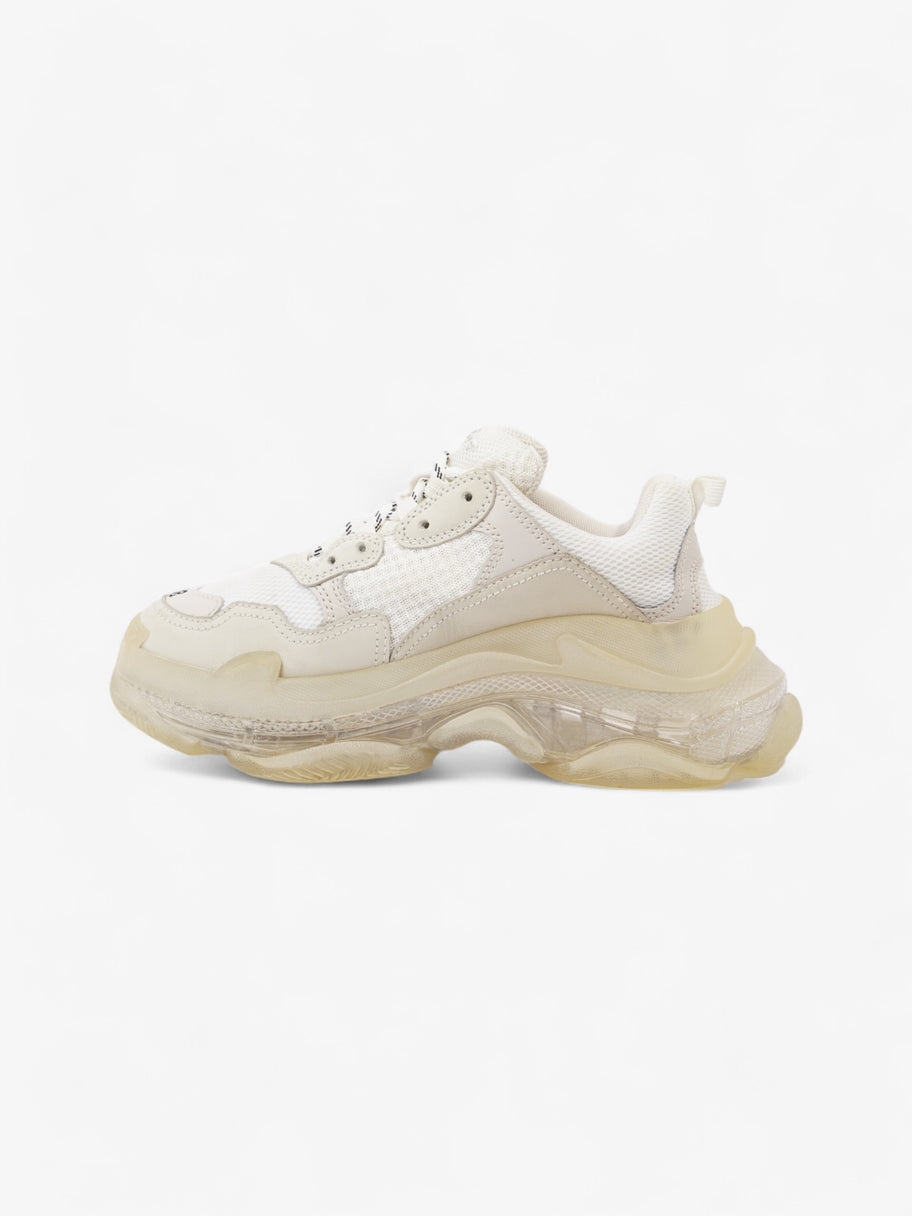 Balenciaga Triple S Clear Sole White Mesh EU 38 UK 5 Image 3