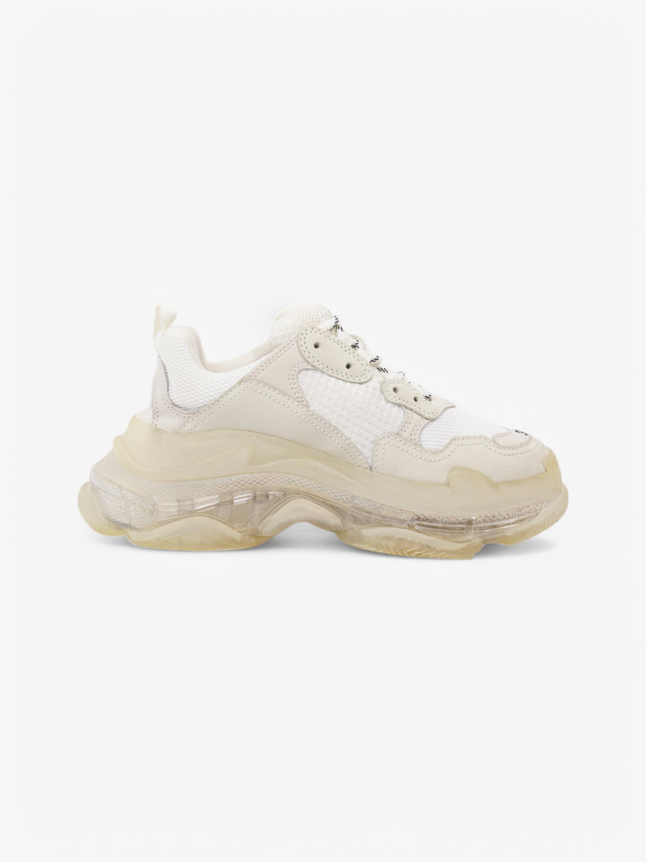 Balenciaga Triple S Clear Sole White Mesh EU 38 UK 5 Image 4