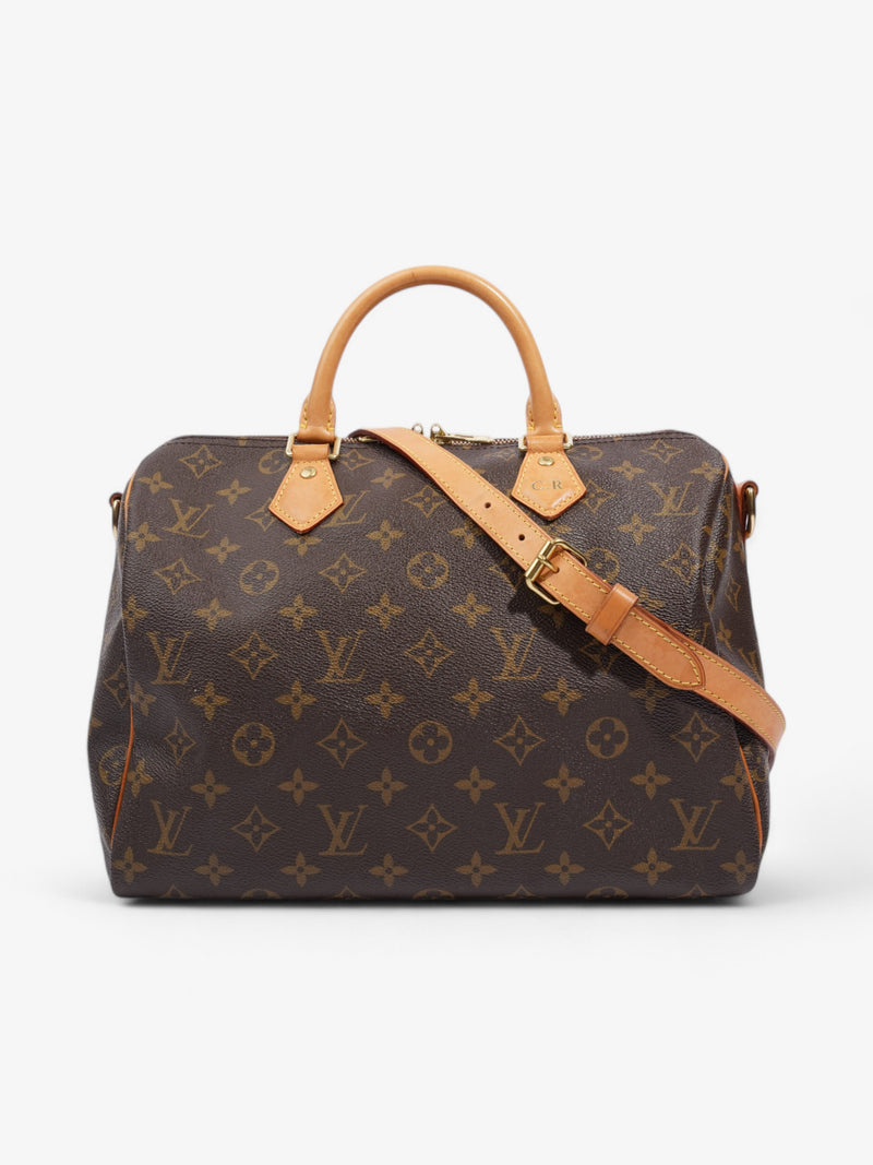  Louis Vuitton Speedy Bandoulière Monogram Coated Canvas 30