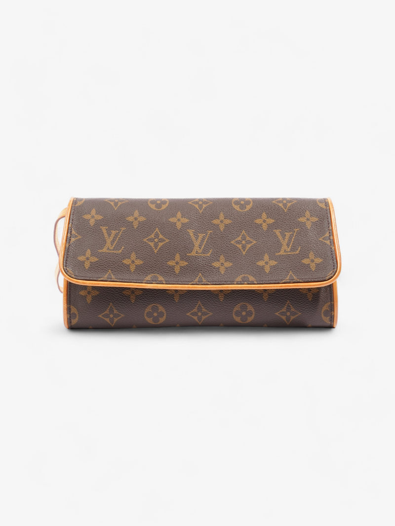  Louis Vuitton Pochette Twin Monogram Coated Canvas GM