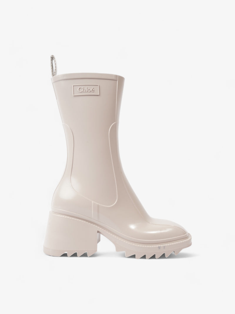  Betty Rainboots 35mm Beige Rubber EU 36 UK 3