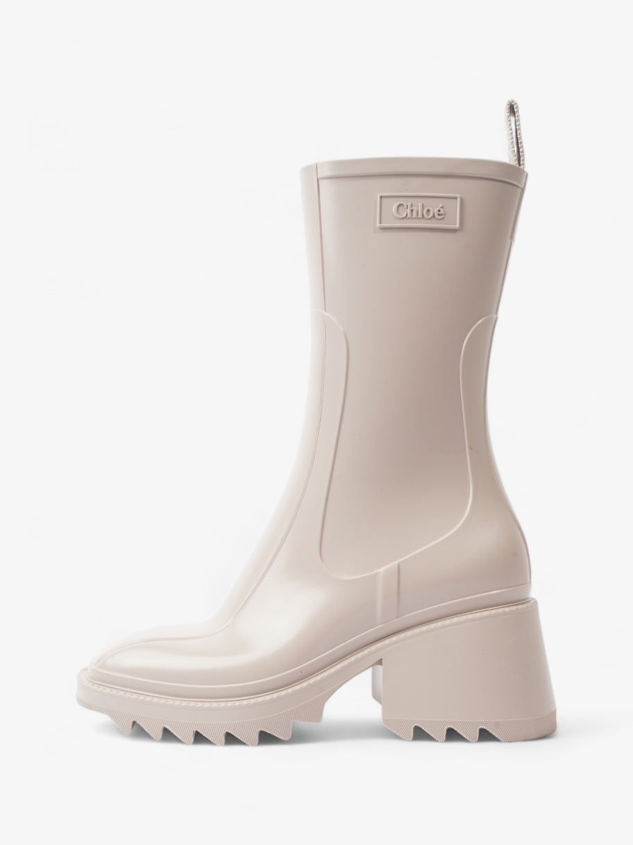 Betty Rainboots 35mm Beige Rubber EU 36 UK 3 Image 5