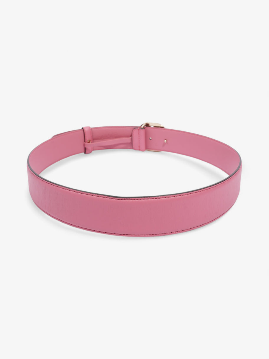 Gucci Interlocking G Belt Pink Leather 85cm / 34