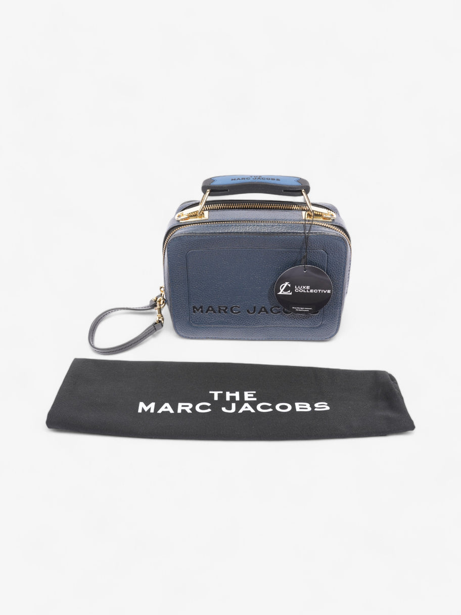 Marc Jacobs The Box Navy Blue Leather Image 9