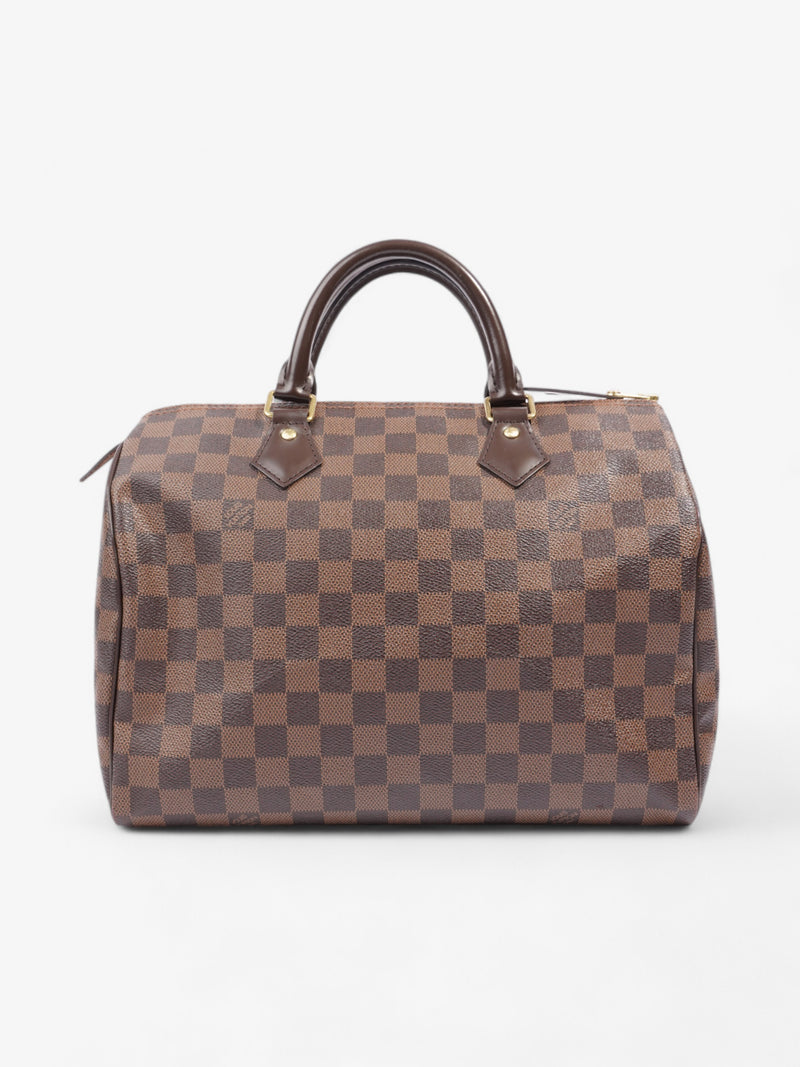  Louis Vuitton Speedy Damier Ebene Coated Canvas 30