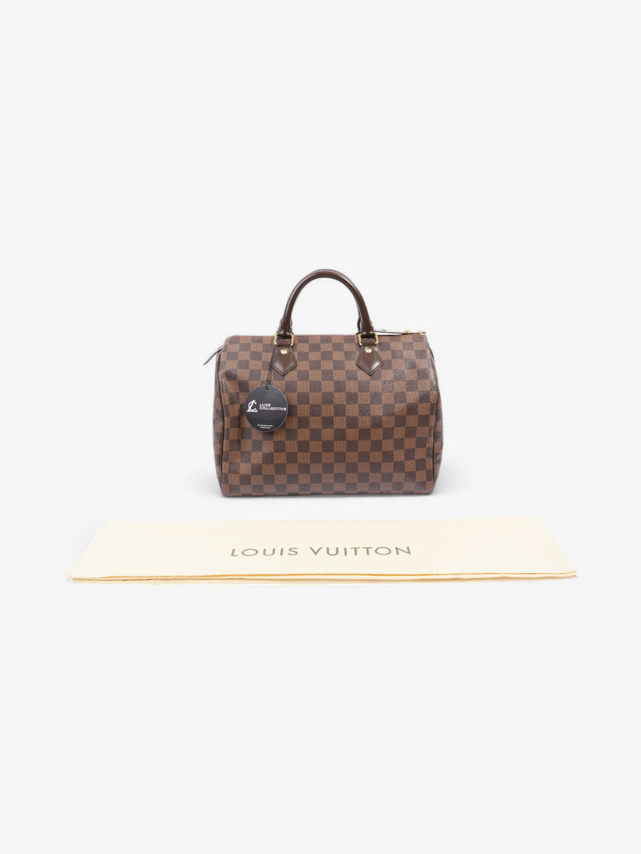 Louis Vuitton Speedy Damier Ebene Coated Canvas 30 Image 8