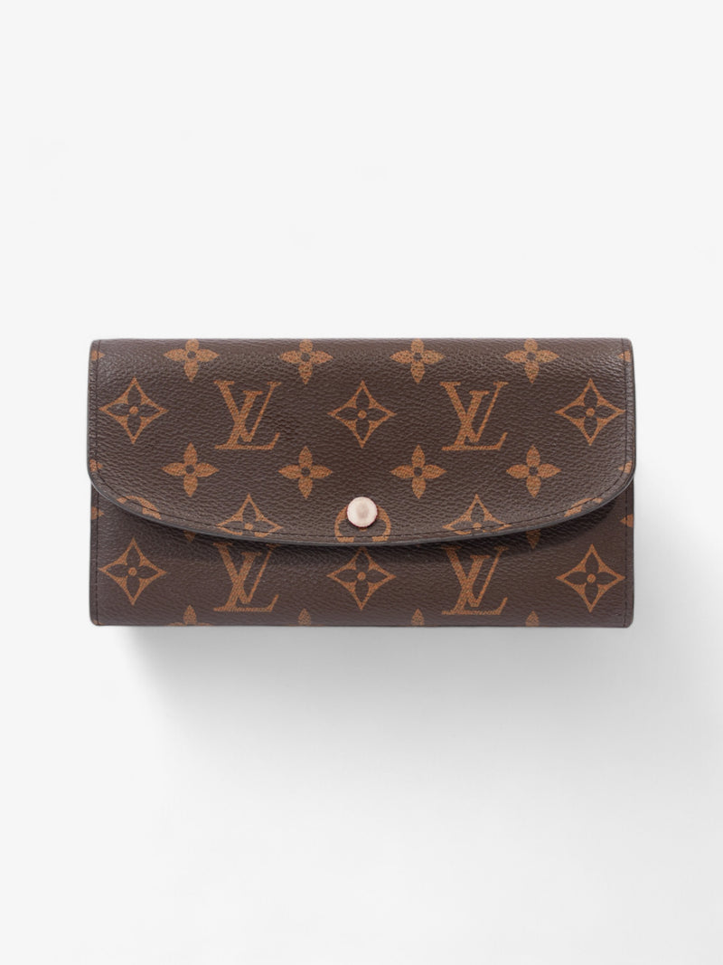  Louis Vuitton Emilie Wallet Monogram Coated Canvas