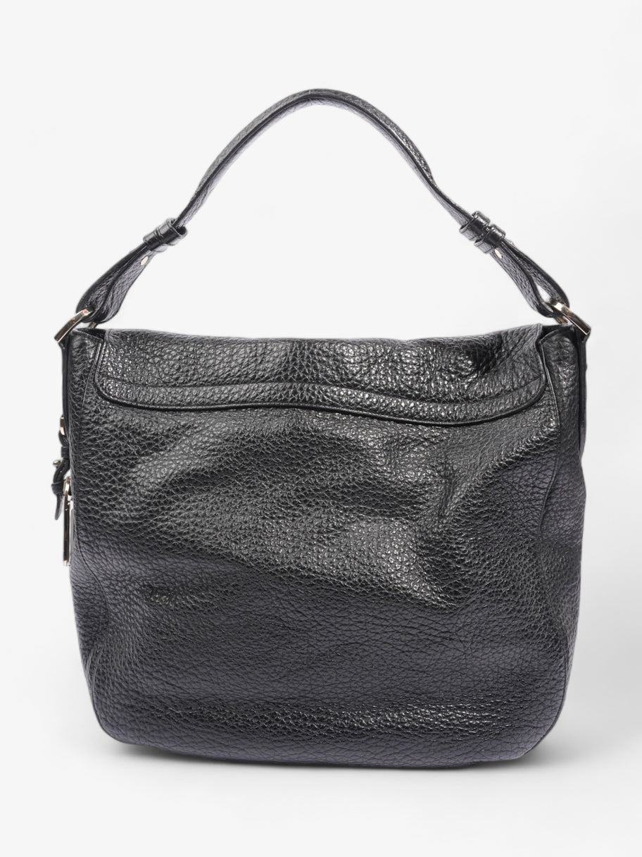 Postman's Lock Hobo Black Leather Image 4