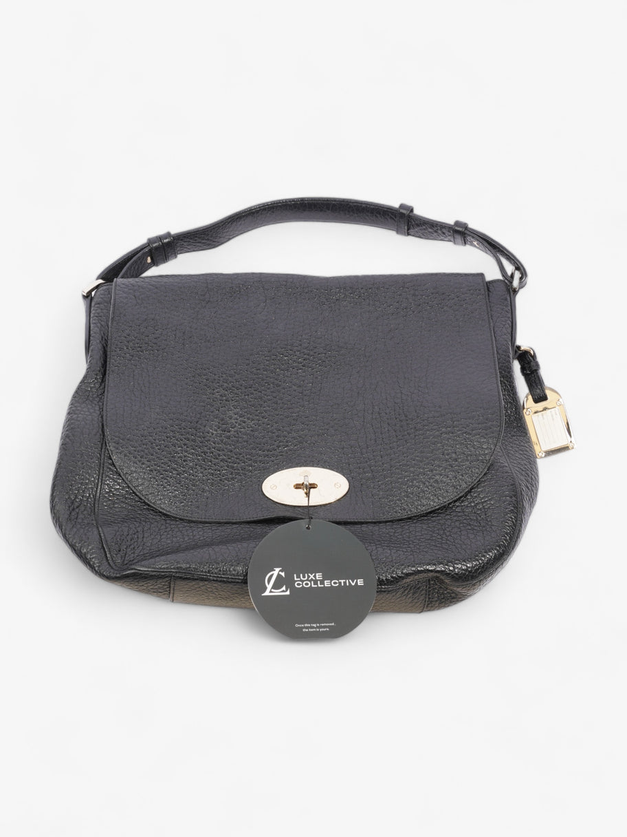 Postman's Lock Hobo Black Leather Image 10