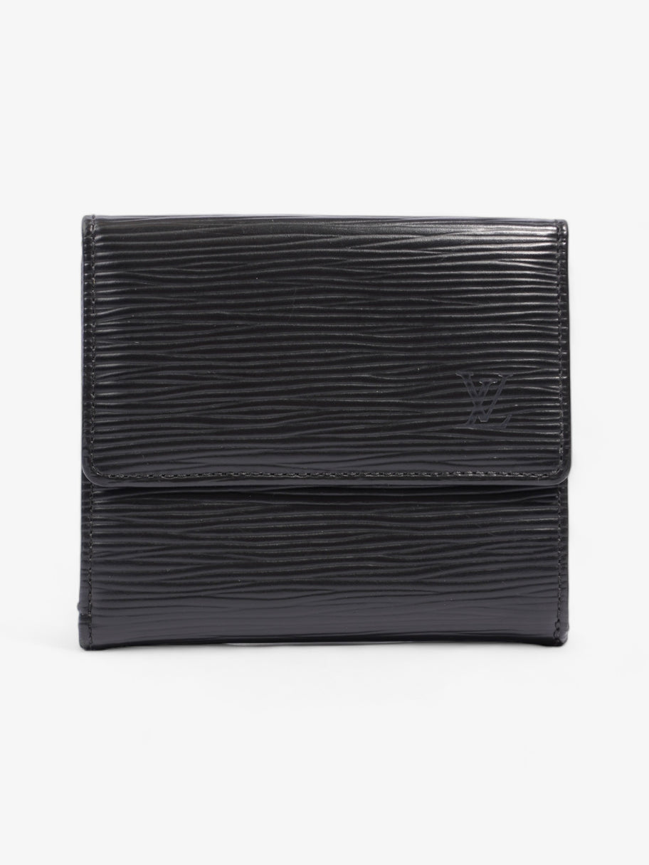 Louis Vuitton Bifold Wallet Black Epi Leather Image 1