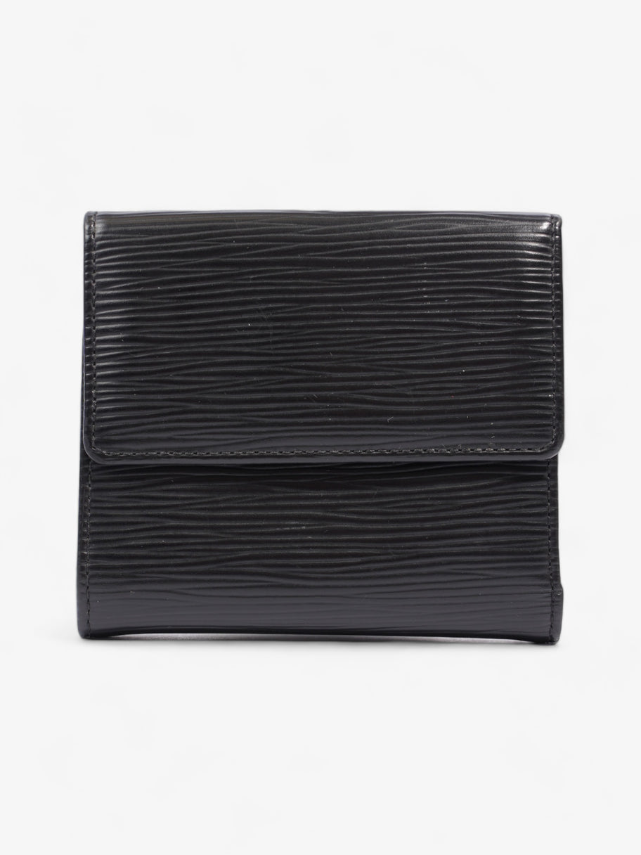 Louis Vuitton Bifold Wallet Black Epi Leather Image 3