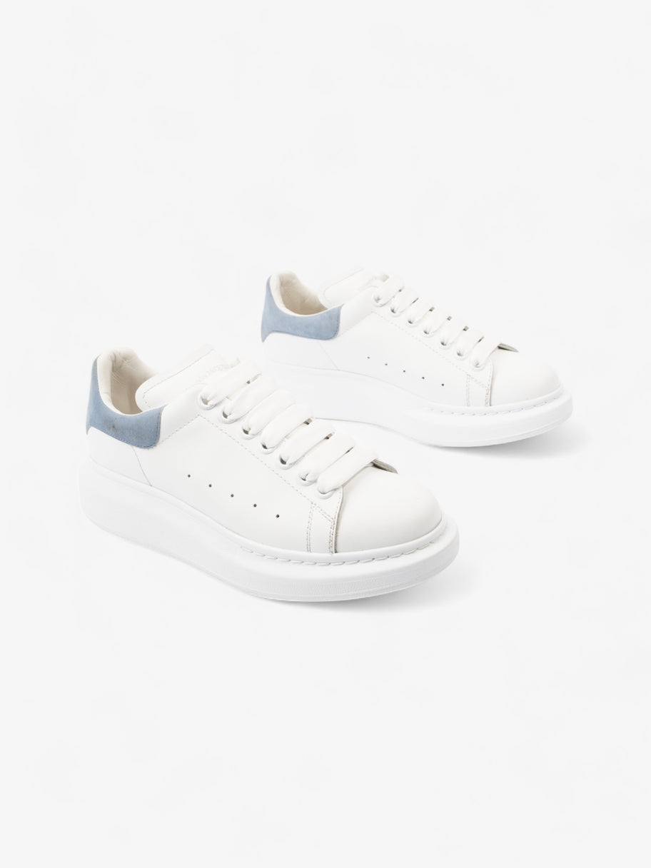 Oversized Sneakers White / Blue Tab Leather EU 38.5 UK 5.5 Image 2