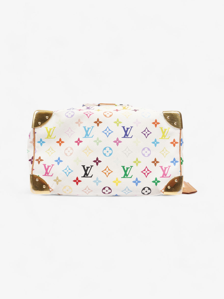 Louis Vuitton Speedy Monogram Multicolour / White Coated Canvas 30 Image 6