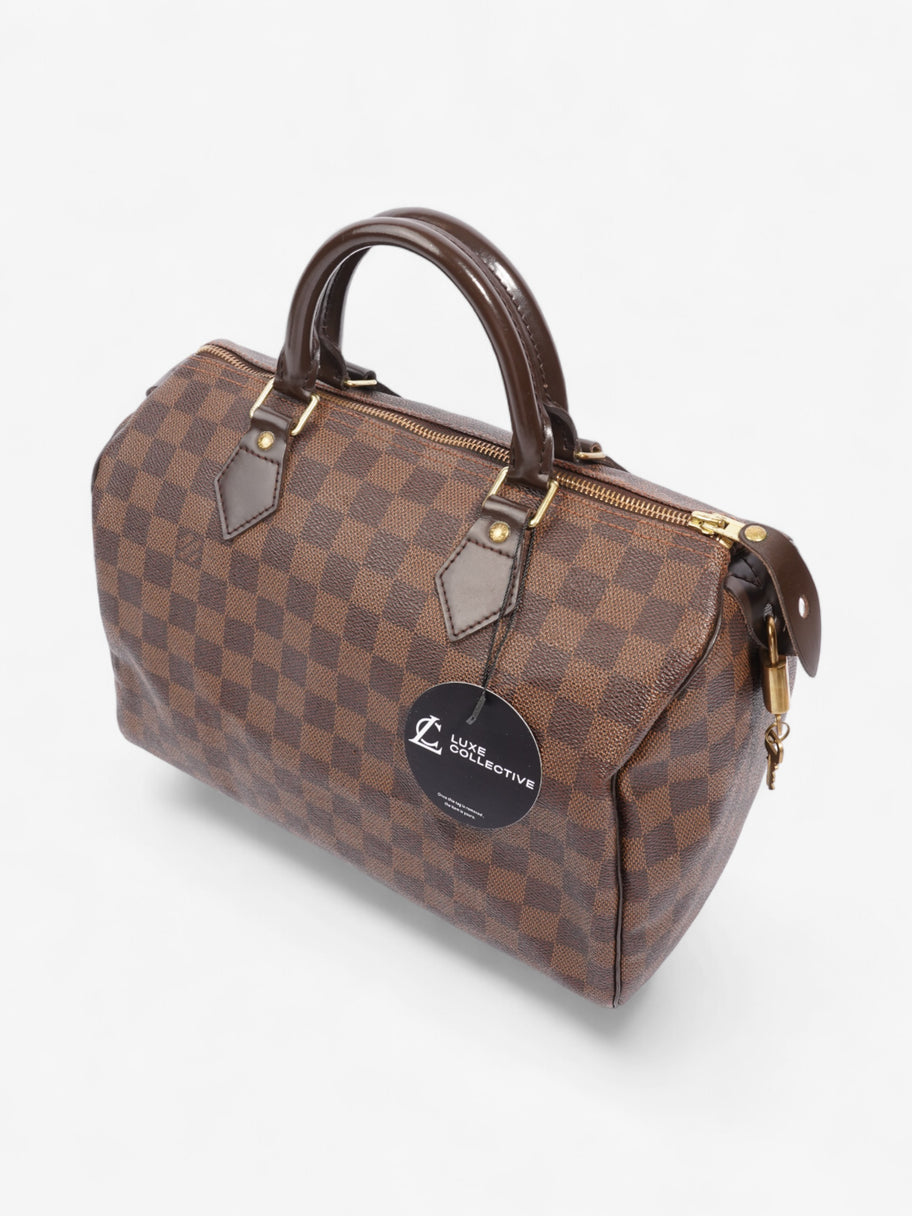 Louis Vuitton Speedy 30 Damier Ebene Coated Canvas Image 12