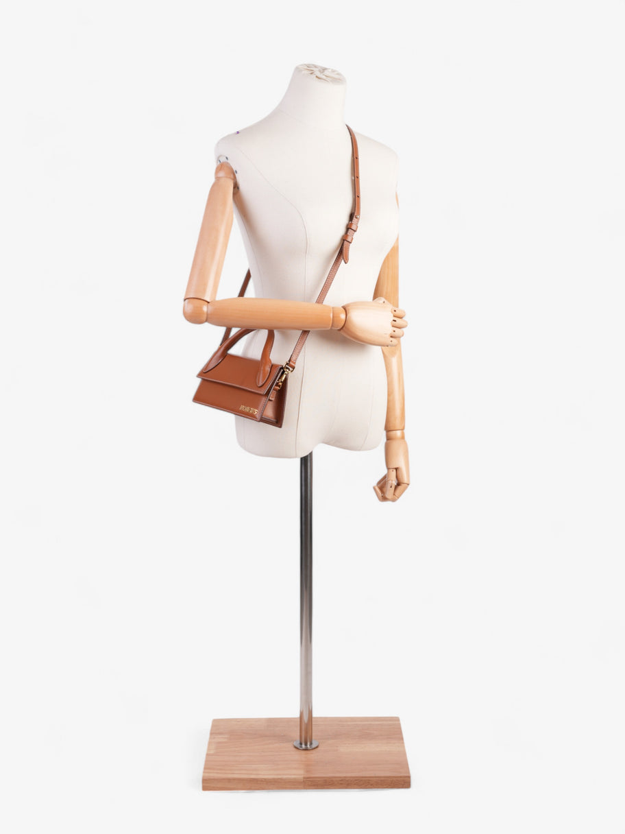 Jacquemus Le Chiquito Long Brown Leather Image 2