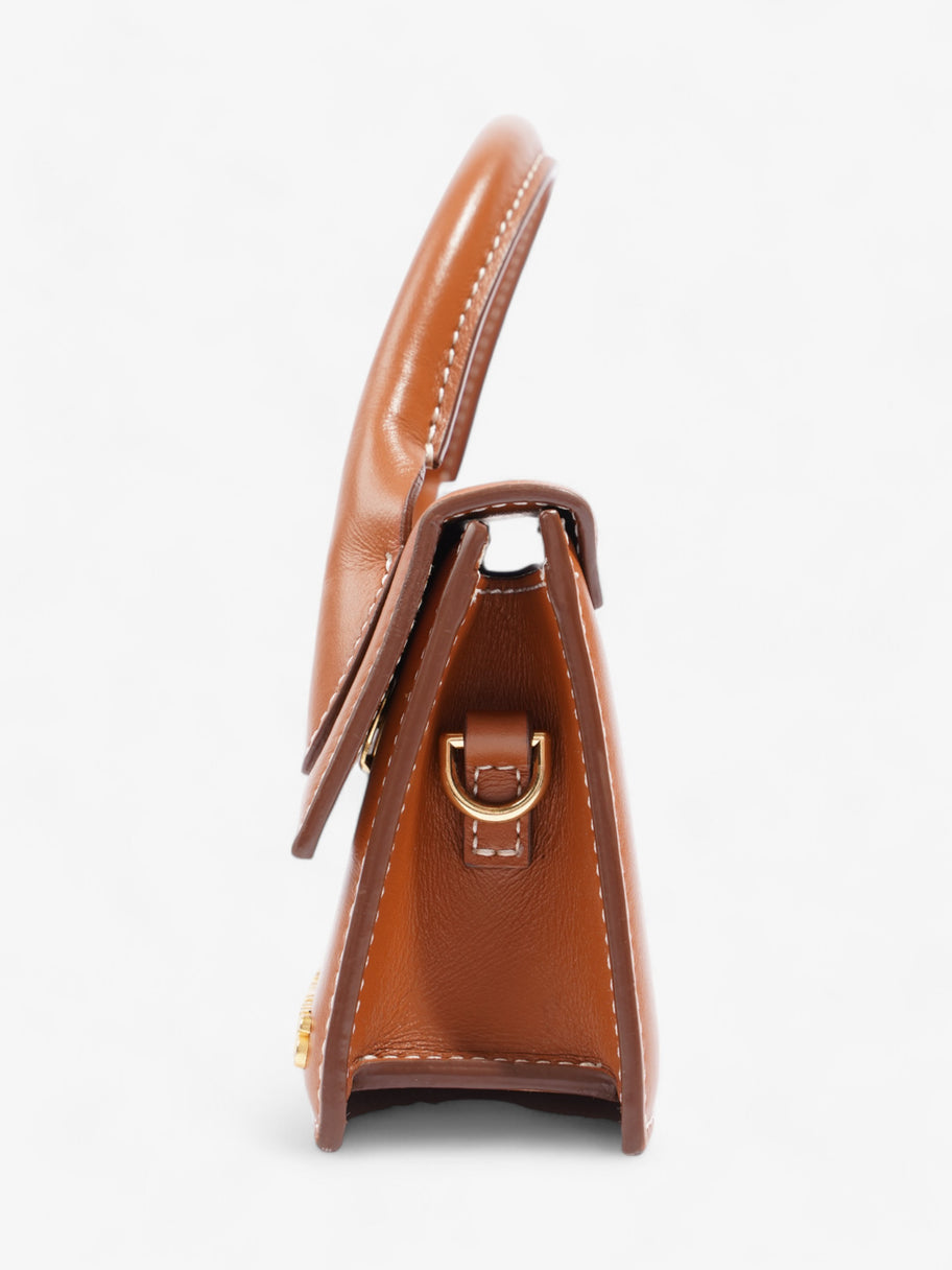 Jacquemus Le Chiquito Long Brown Leather Image 3