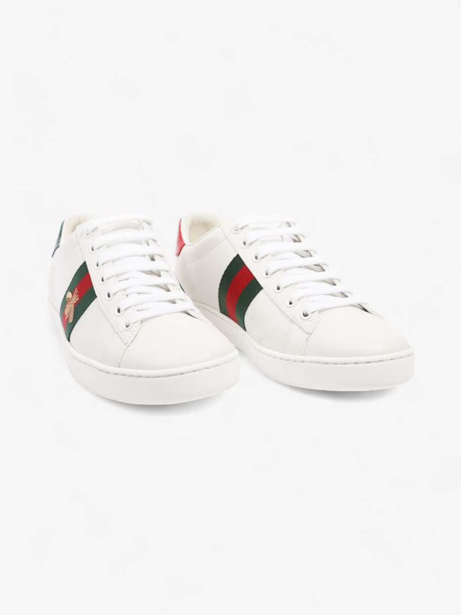 Gucci Ace Sneakers with Bee White / Red / Green Leather EU 39 UK 6 Image 2