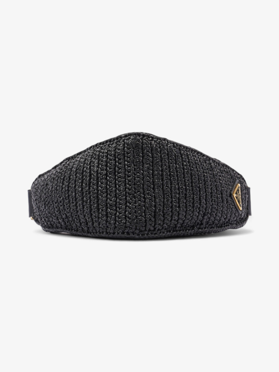 Prada Prada Crochet Black Raffia Image 6