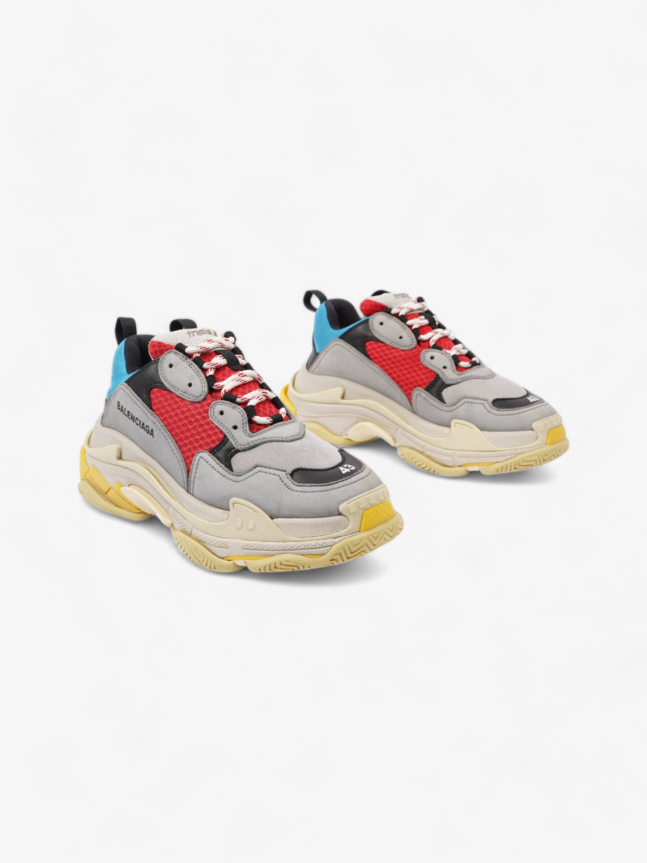 Balenciaga Triple S Grey / Red / Blue Mesh EU 43 UK 9 Image 2