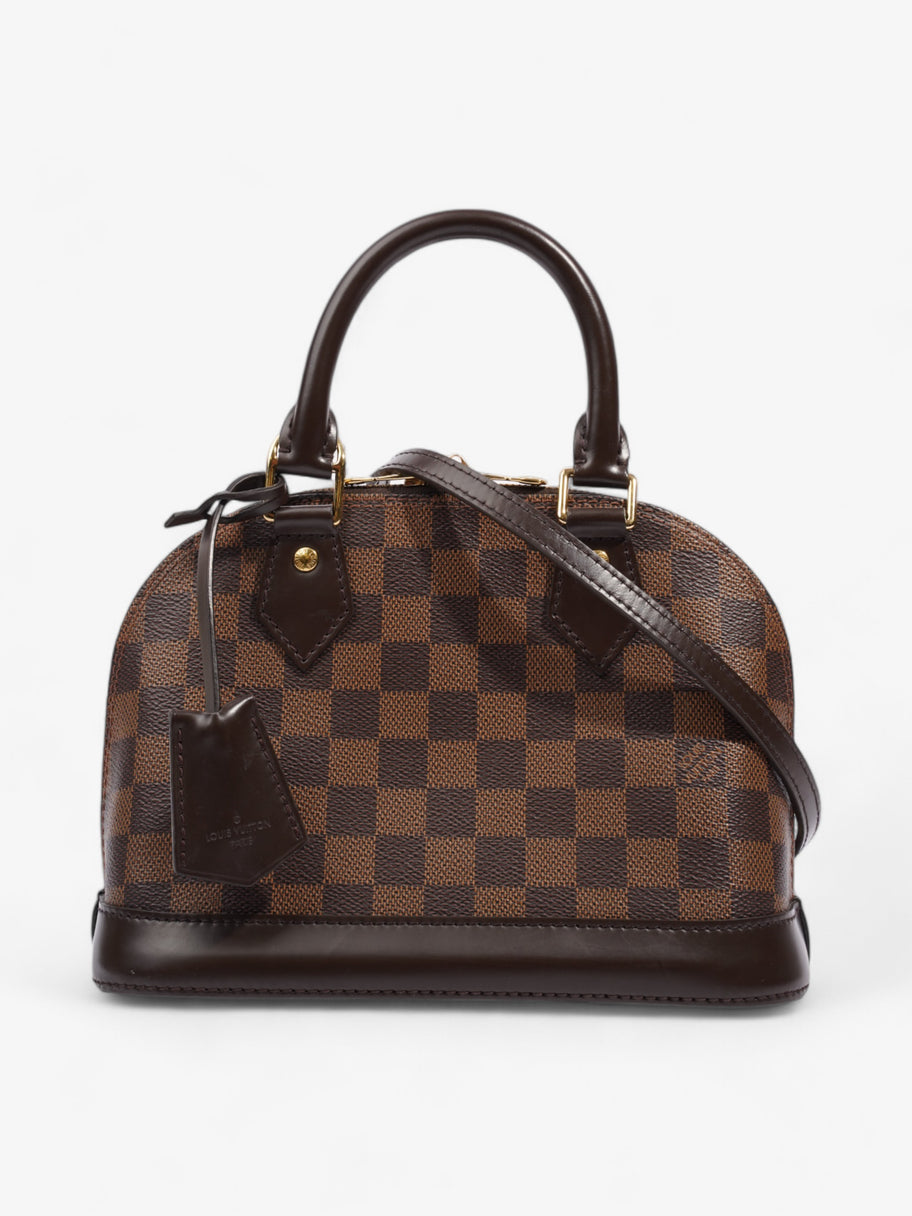 Louis Vuitton Alma Damier Ebene Coated Canvas BB Image 1