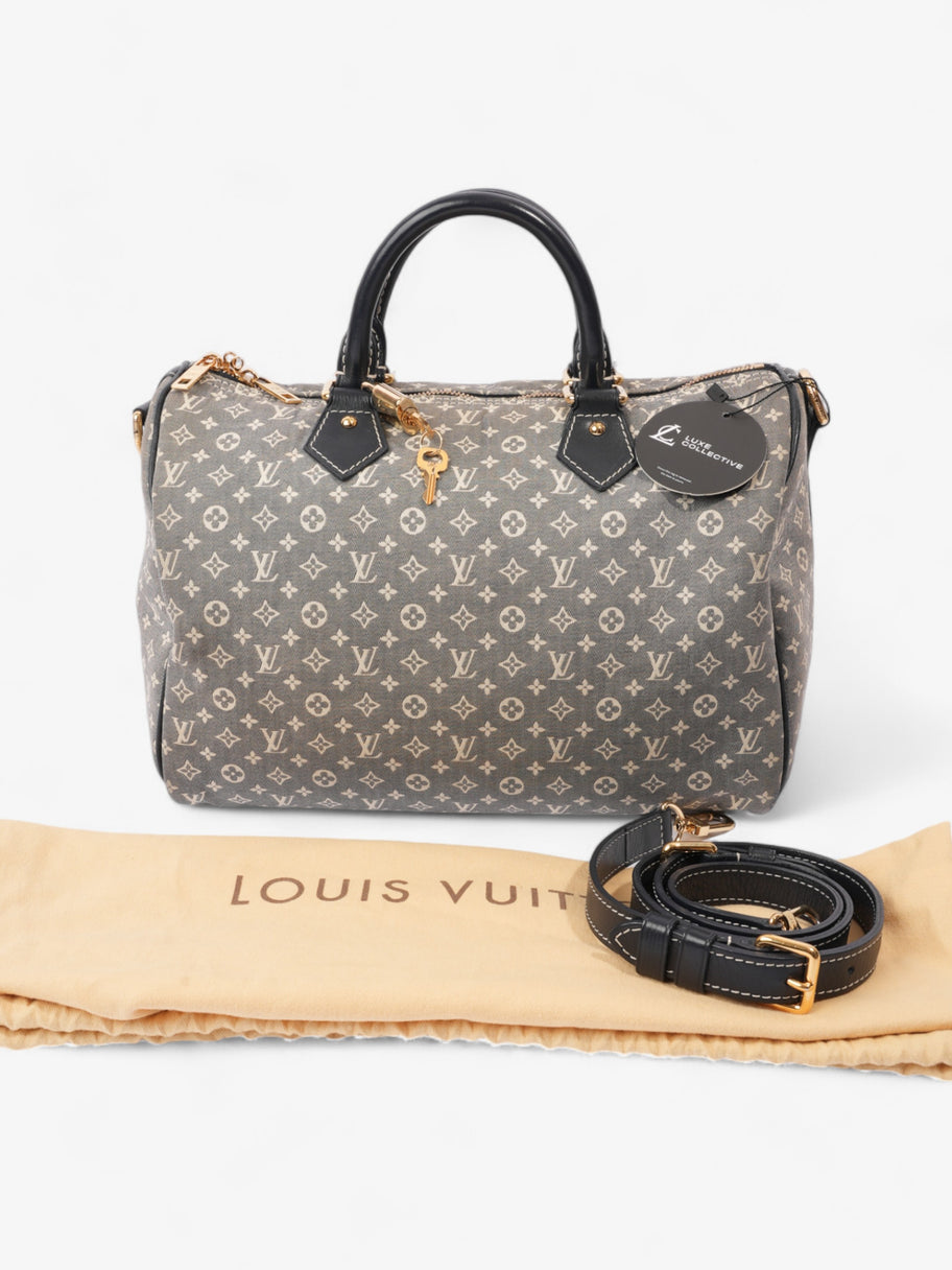 Louis Vuitton Speedy Bandoulière Blue Monogram Canvas 30 Image 9