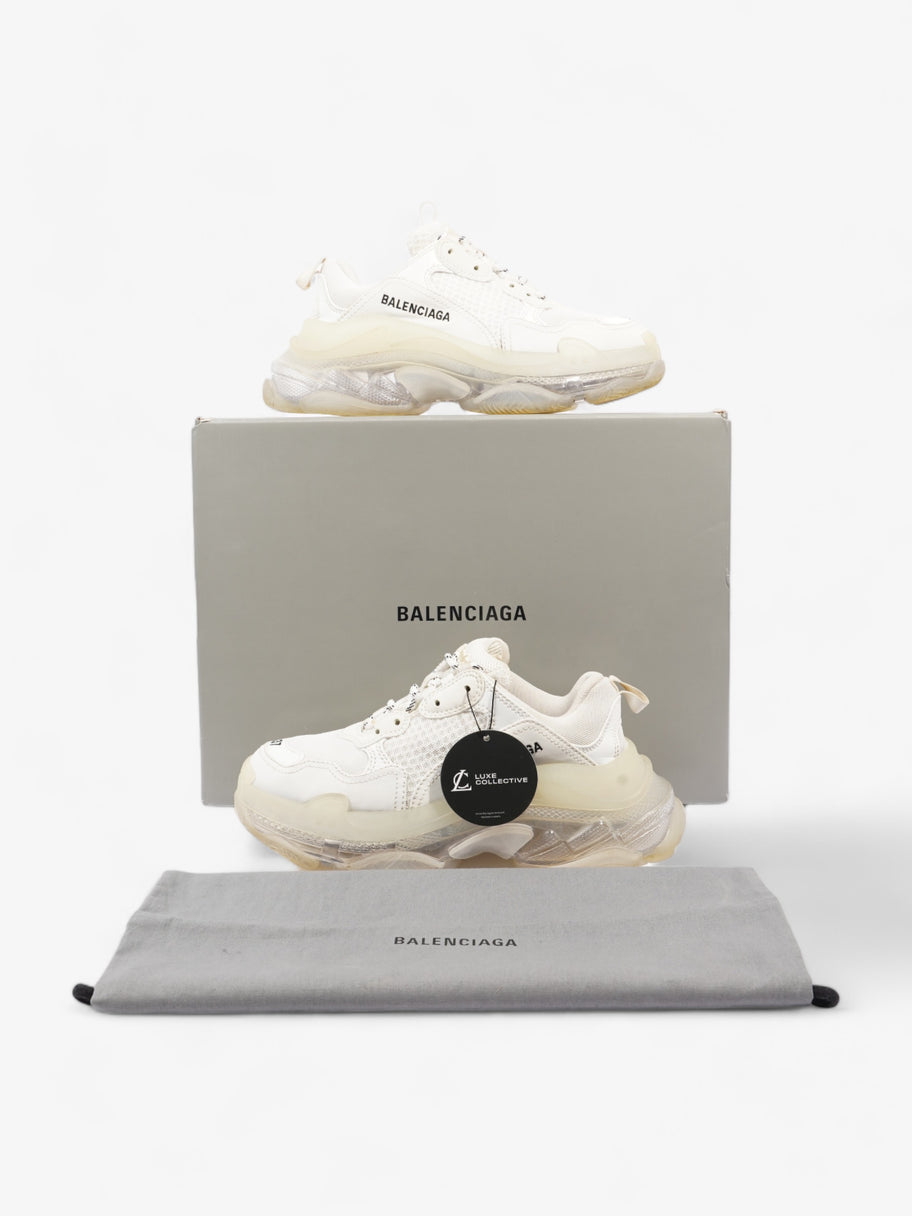 Triple S Clear sole White Mesh EU 37 UK 4 Image 10