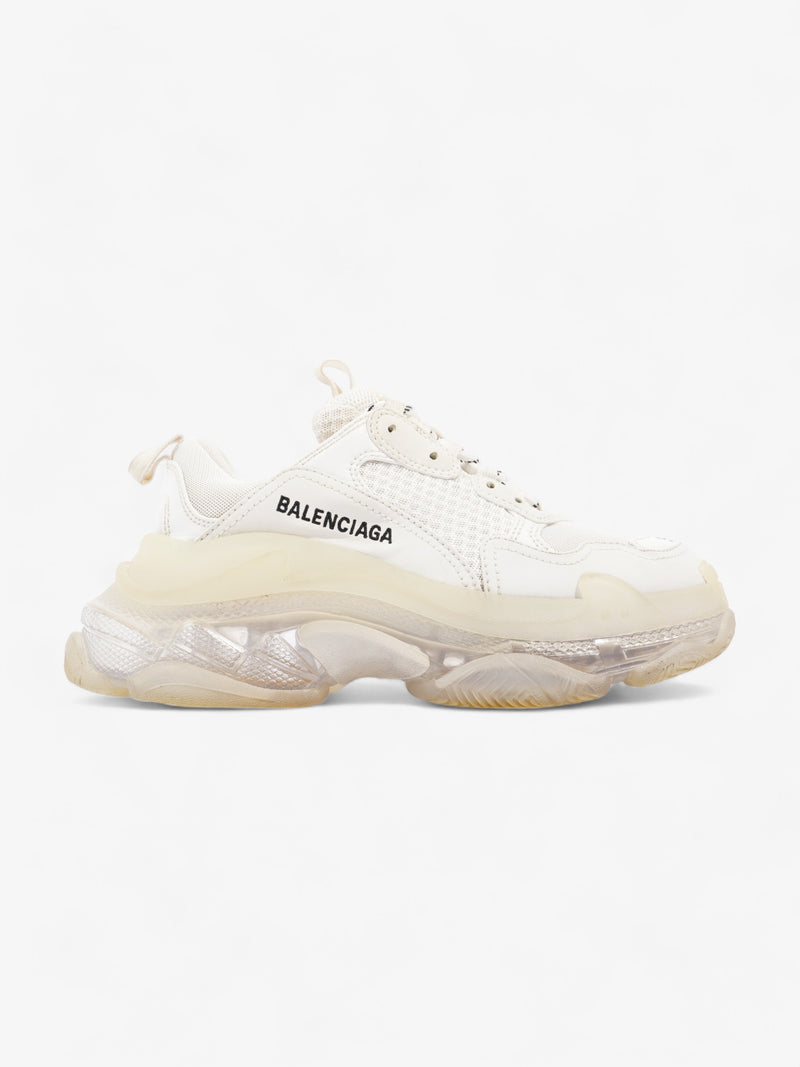  Triple S Clear sole White Mesh EU 37 UK 4