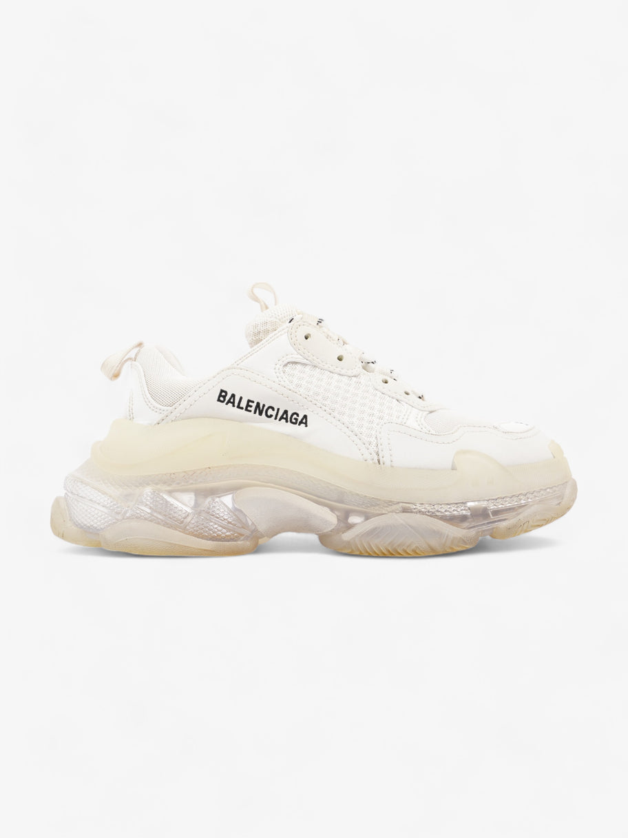 Triple S Clear sole White Mesh EU 37 UK 4 Image 1