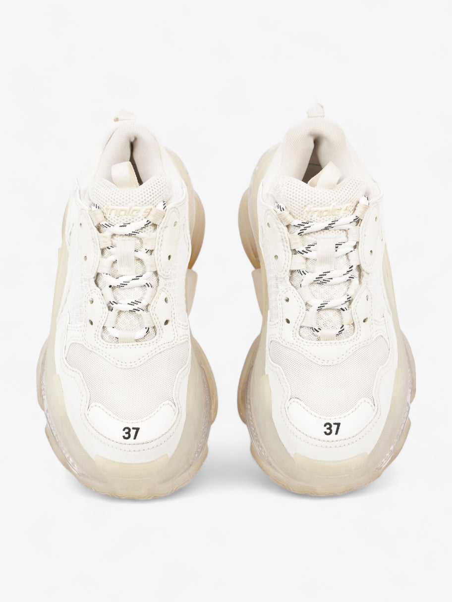 Triple S Clear sole White Mesh EU 37 UK 4 Image 8