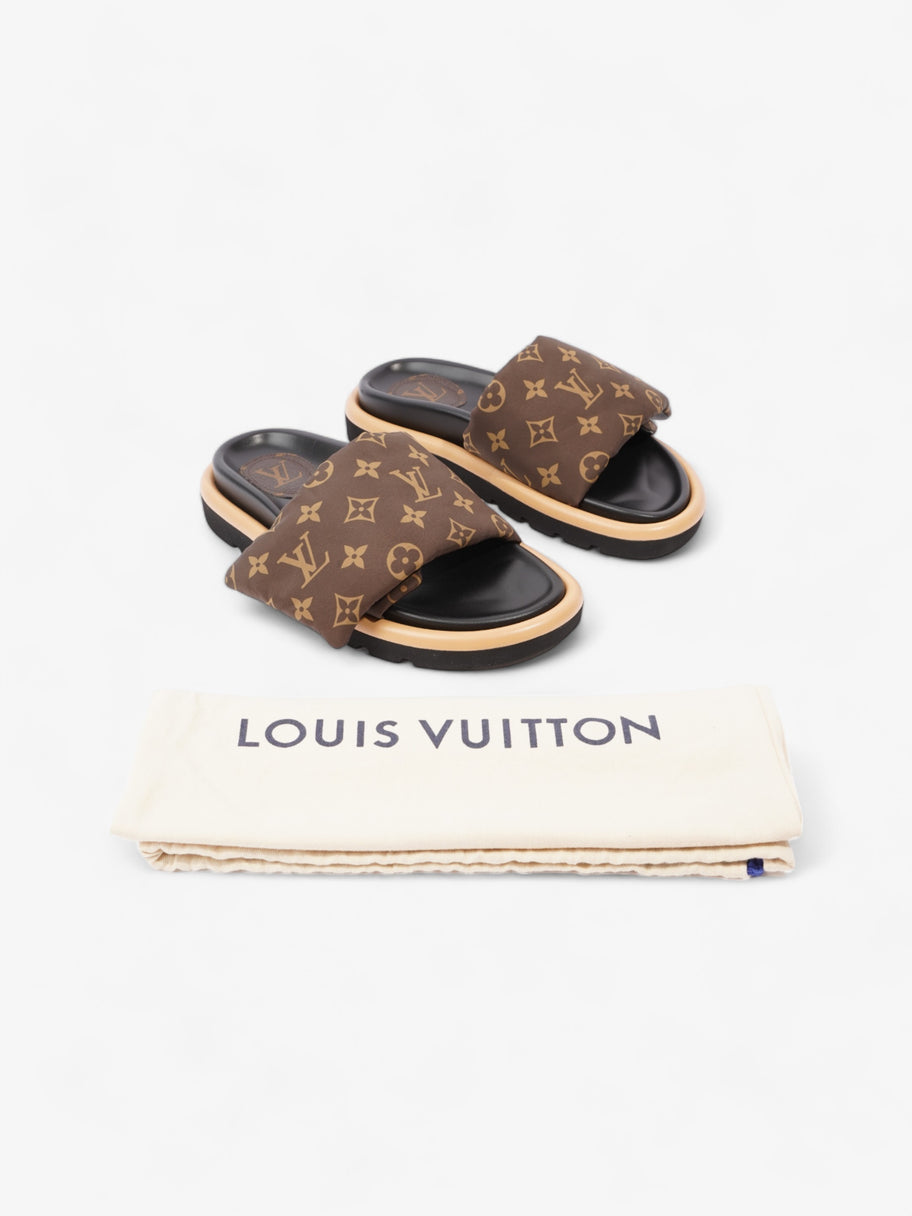 Louis Vuitton Pillow slides Khaki Monogram Nylon EU 37 UK 4 Image 8