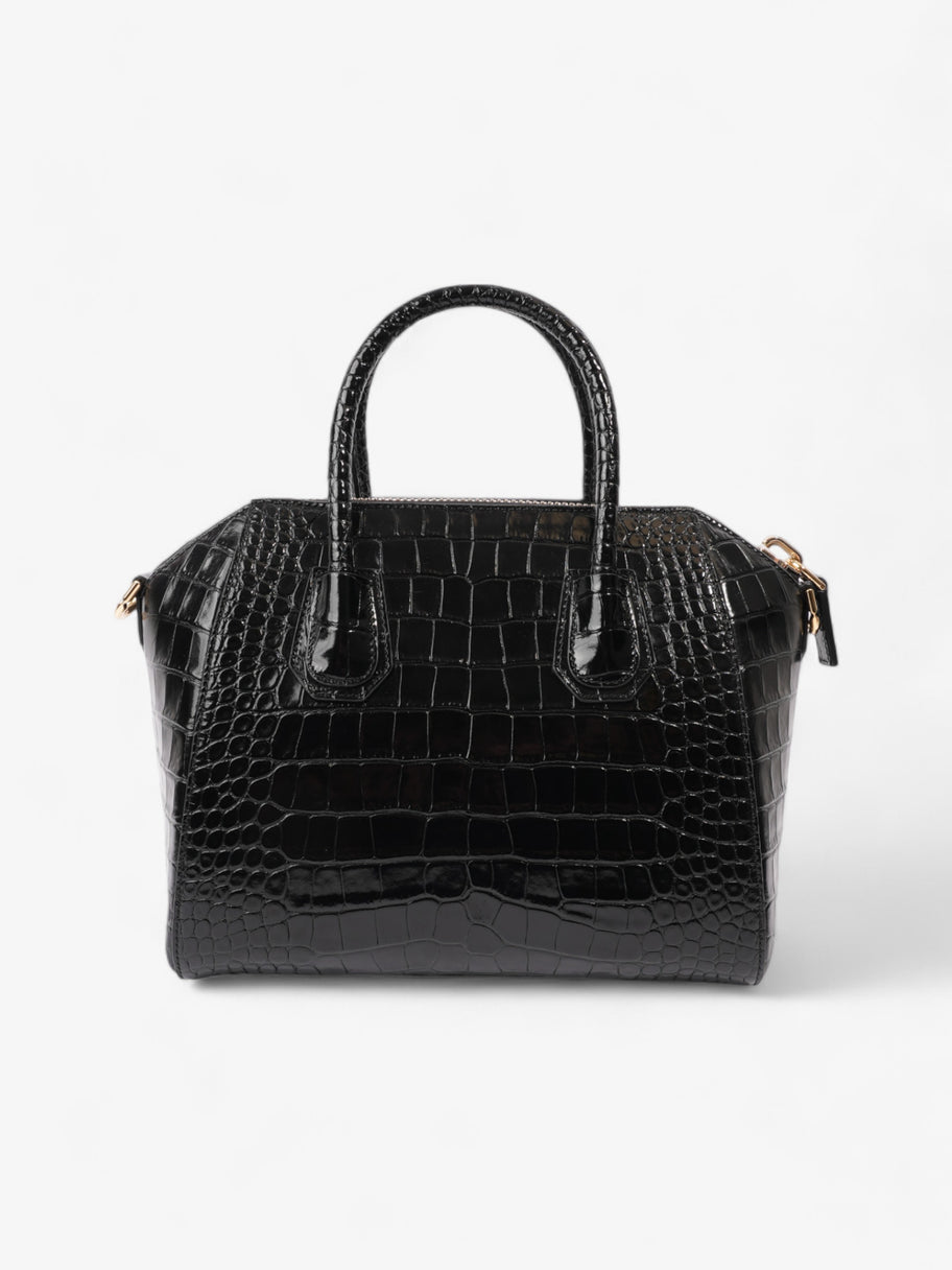 Givenchy Antigona Black Embossed Leather Small Image 4