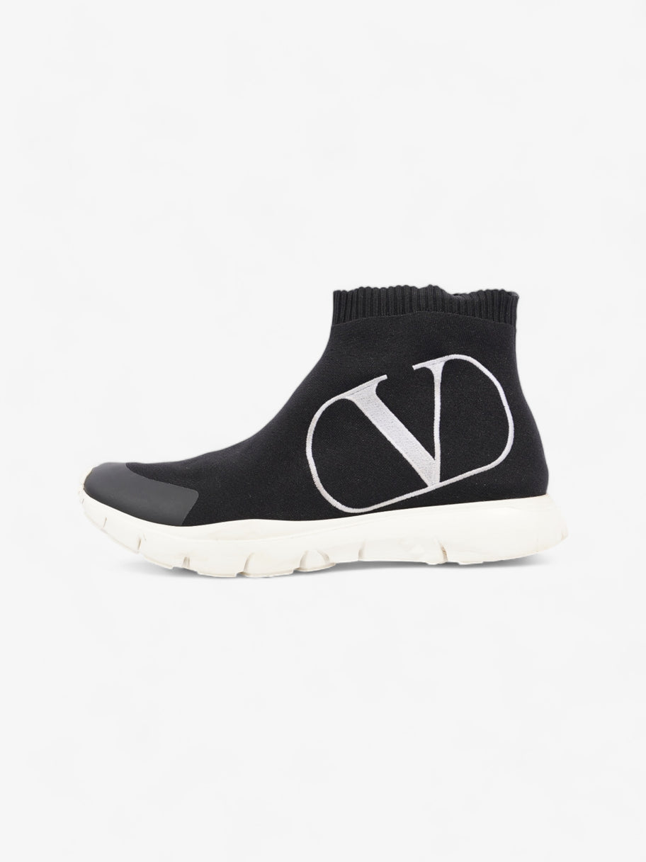 Valentino Vlogo Sneakers Black / White Cotton EU 39 UK 6 Image 5