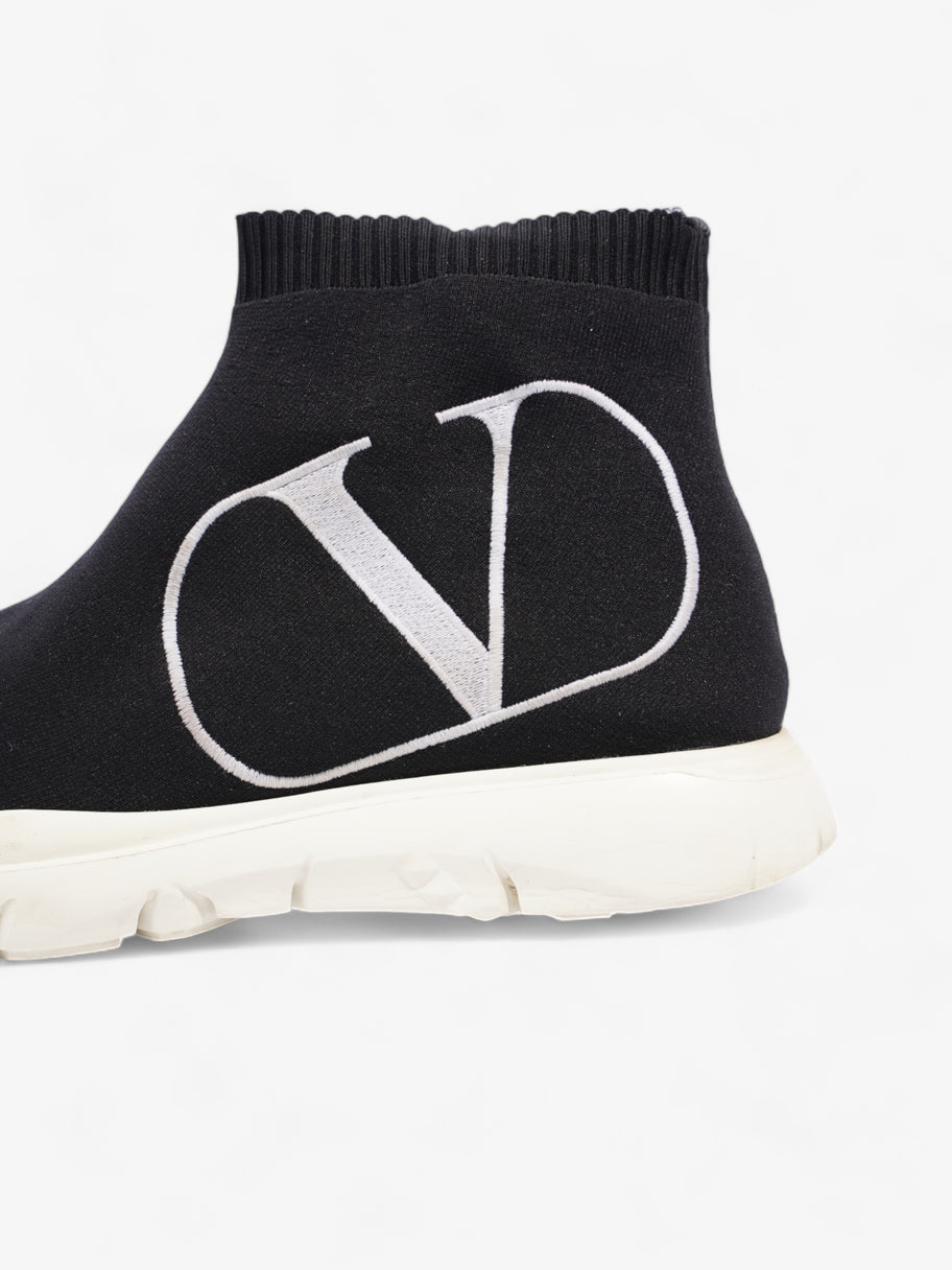 Valentino Vlogo Sneakers Black / White Cotton EU 39 UK 6 Image 9