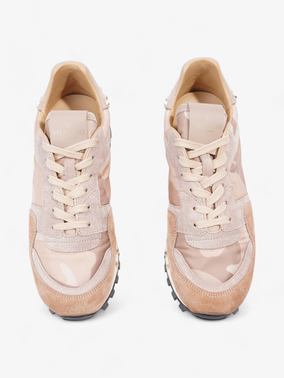 Valentino Rockstud Sneakers Pink Camo Suede EU 37.5 UK 4.5 Image 8