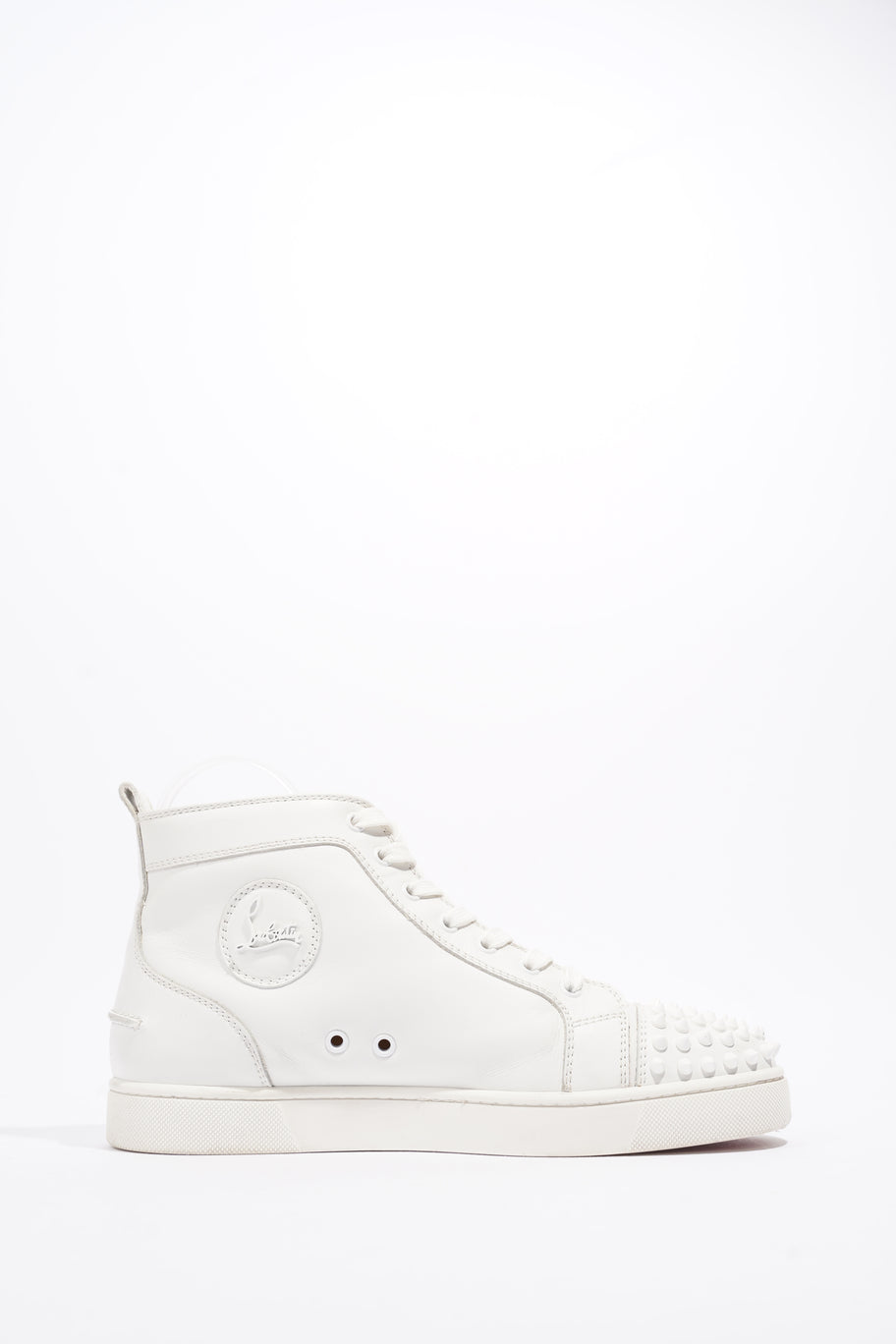 Junior Spike High Top White Leather EU 41.5 UK 7.5 Image 2