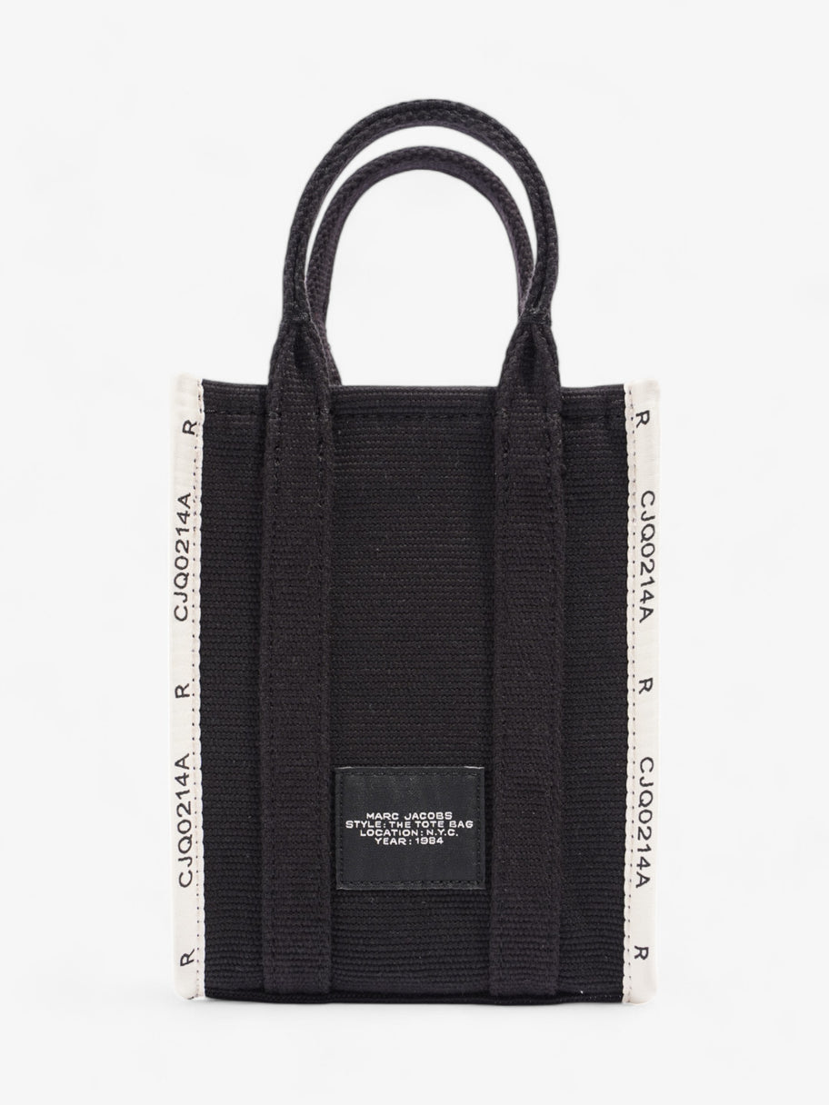 Marc Jacobs The Tote Bag Black / White Cotton Image 4