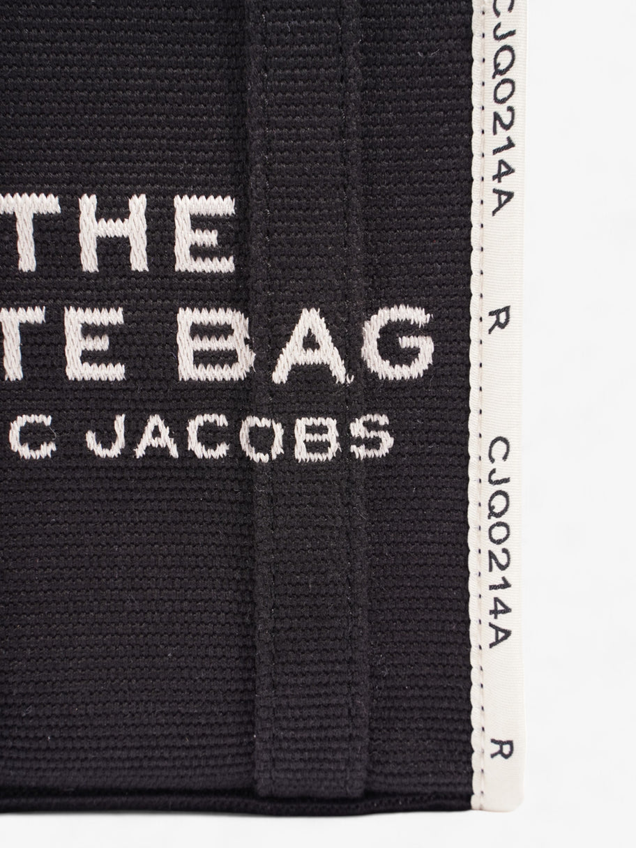 Marc Jacobs The Tote Bag Black / White Cotton Image 7