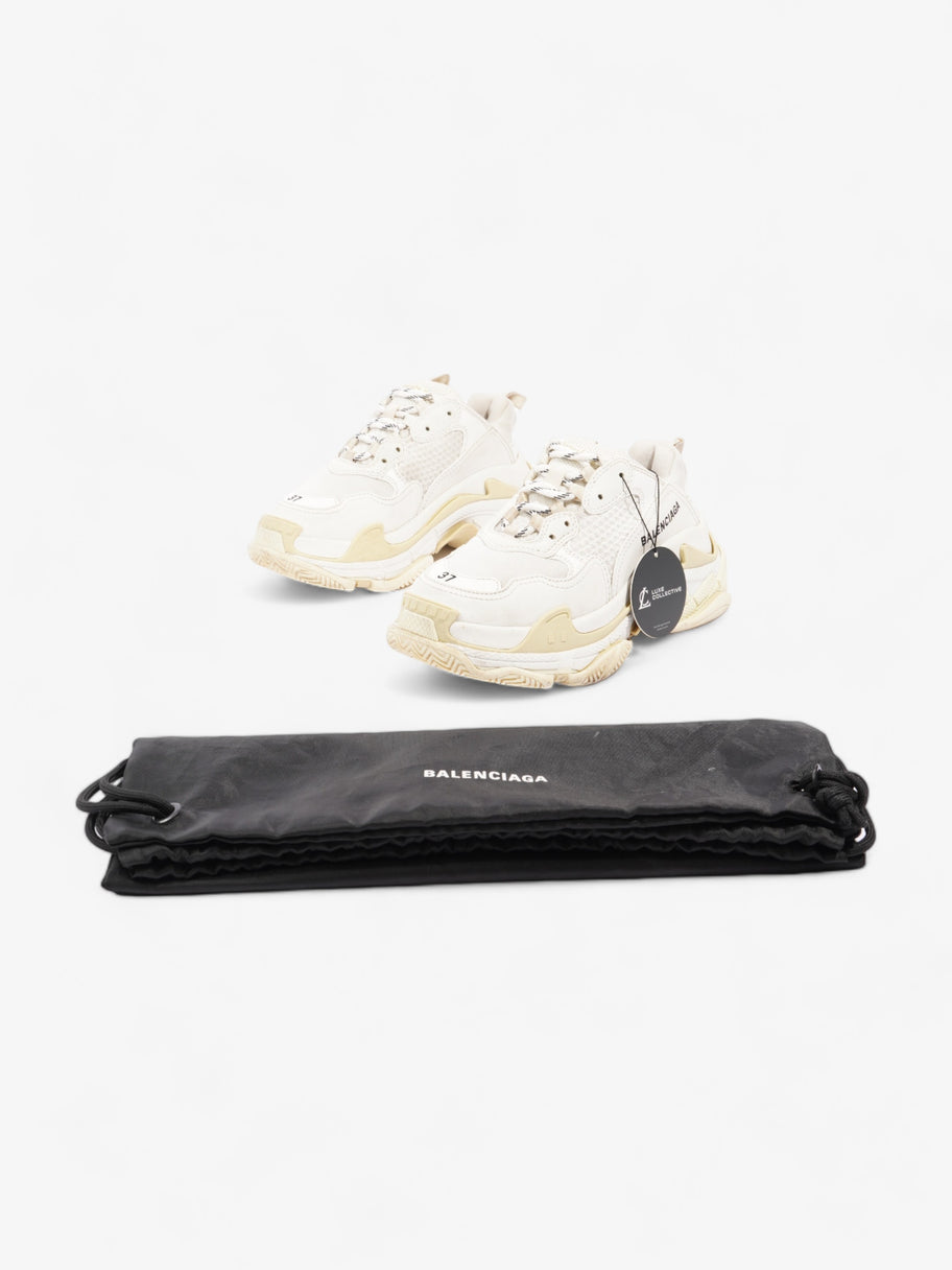 Triple S White / Beige Mesh EU 37 UK 4 Image 10