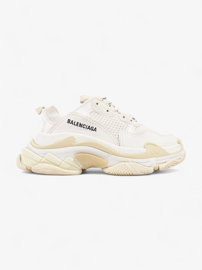  Triple S White / Beige Mesh EU 37 UK 4