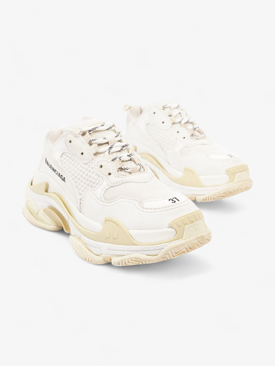 Triple S White / Beige Mesh EU 37 UK 4 Image 2