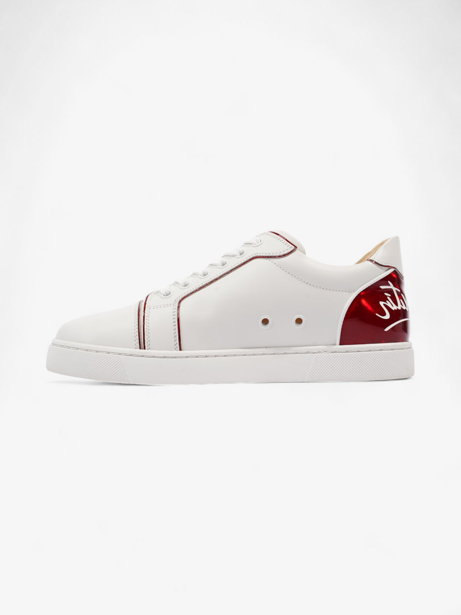 Christian Louboutin Fun Vieira Flat White / Red Leather EU 38 UK 5 Image 3