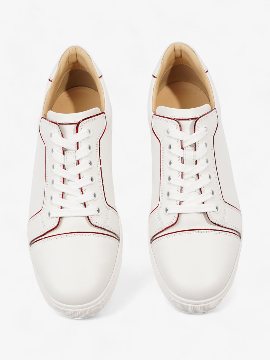 Christian Louboutin Fun Vieira Flat White / Red Leather EU 38 UK 5 Image 8