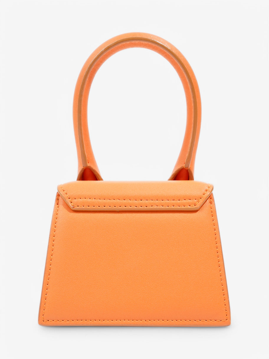 Jacquemus Le Chiquito Hommes Orange Leather Mini Image 4